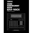 YAMAHA EM-150II Owners Manual YAMAHA EM-150II Owners Manual