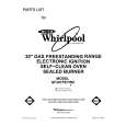 WHIRLPOOL SF397PEYN0 Parts Catalog WHIRLPOOL SF397PEYN0 Parts Catalog