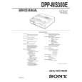 SONY DPPMS300E Service Manual SONY DPPMS300E Service Manual