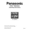PANASONIC CT27SF14V Owners Manual PANASONIC CT27SF14V Owners Manual