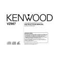 KENWOOD VZ907 Owners Manual KENWOOD VZ907 Owners Manual