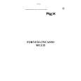 REX-ELECTROLUX FMT50NS Owners Manual REX-ELECTROLUX FMT50NS Owners Manual