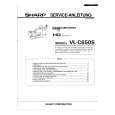 SHARP VLC650S Service Manual SHARP VLC650S Service Manual