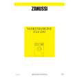 ZANUSSI FLS1292 Owners Manual ZANUSSI FLS1292 Owners Manual