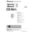 PIONEER CD-RV1/E Service Manual PIONEER CD-RV1/E Service Manual