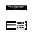 ZANUSSI SC5412 Owners Manual ZANUSSI SC5412 Owners Manual