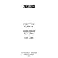 ZANUSSI Z66BME Owners Manual ZANUSSI Z66BME Owners Manual