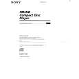 SONY CDX-C910 Owners Manual SONY CDX-C910 Owners Manual
