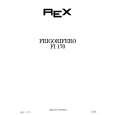 REX-ELECTROLUX FI170 Owners Manual REX-ELECTROLUX FI170 Owners Manual