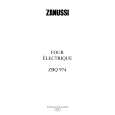 ZANUSSI ZBQ974ALU Owners Manual ZANUSSI ZBQ974ALU Owners Manual