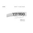 YAMAHA YP-700 Owners Manual YAMAHA YP-700 Owners Manual