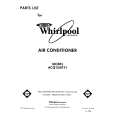 WHIRLPOOL ACQ154XY1 Parts Catalog WHIRLPOOL ACQ154XY1 Parts Catalog