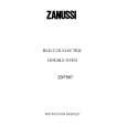 ZANUSSI ZDF867B Owners Manual ZANUSSI ZDF867B Owners Manual