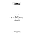 ZANUSSI ZOU660XI Owners Manual ZANUSSI ZOU660XI Owners Manual