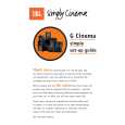 JBL GCINEMA Owners Manual JBL GCINEMA Owners Manual