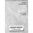 ARTHUR MARTIN ELECTROLUX LF0836 Owners Manual ARTHUR MARTIN ELECTROLUX LF0836 Owners Manual
