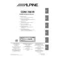 ALPINE CDM7861R Owners Manual ALPINE CDM7861R Owners Manual