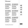 PIONEER XV-EV9/DDXJ/RB Owners Manual PIONEER XV-EV9/DDXJ/RB Owners Manual