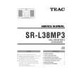 TEAC SR-L38 Service Manual TEAC SR-L38 Service Manual