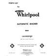WHIRLPOOL LA5500XKW0 Parts Catalog WHIRLPOOL LA5500XKW0 Parts Catalog
