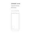 AEG LAV41170 Owners Manual AEG LAV41170 Owners Manual
