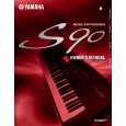 YAMAHA S90 Owners Manual YAMAHA S90 Owners Manual