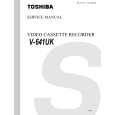TOSHIBA V-641UK Service Manual TOSHIBA V-641UK Service Manual