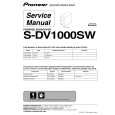 PIONEER SDV1000SW Service Manual PIONEER SDV1000SW Service Manual