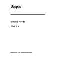 ZOPPAS ZOP21S Owners Manual ZOPPAS ZOP21S Owners Manual