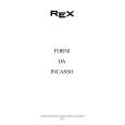 REX-ELECTROLUX FMT41 Owners Manual REX-ELECTROLUX FMT41 Owners Manual