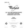 WHIRLPOOL SF3000ERW5 Parts Catalog WHIRLPOOL SF3000ERW5 Parts Catalog
