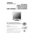 HITACHI CML175SXW2 Owners Manual HITACHI CML175SXW2 Owners Manual