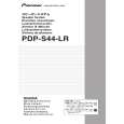 PIONEER PDP-S44-LR/XZC/WL5 Owners Manual PIONEER PDP-S44-LR/XZC/WL5 Owners Manual