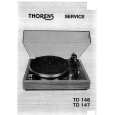 THORENS TD146 Service Manual THORENS TD146 Service Manual
