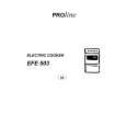 PROLINE EFE503 Owners Manual PROLINE EFE503 Owners Manual