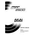 AKAI MPC2500 Owners Manual AKAI MPC2500 Owners Manual