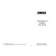 ZANUSSI ZRC25SM Owners Manual ZANUSSI ZRC25SM Owners Manual