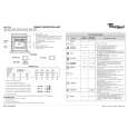WHIRLPOOL AKZ 531 WH Quick Start WHIRLPOOL AKZ 531 WH Quick Start