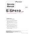 PIONEER S-SP410/SXTW/EW5 Service Manual PIONEER S-SP410/SXTW/EW5 Service Manual