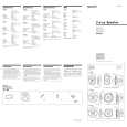 SONY XS-W1321 Owners Manual SONY XS-W1321 Owners Manual