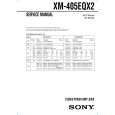 SONY XM405EQX2 Service Manual SONY XM405EQX2 Service Manual