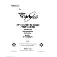 WHIRLPOOL RF396PCXN0 Parts Catalog WHIRLPOOL RF396PCXN0 Parts Catalog
