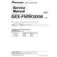 PIONEER GEX-FM903XM-2 Service Manual PIONEER GEX-FM903XM-2 Service Manual