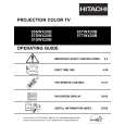 HITACHI 65SWX20B Owners Manual HITACHI 65SWX20B Owners Manual