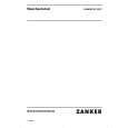 ZANKER PF4227 Owners Manual ZANKER PF4227 Owners Manual