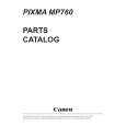 CANON MP760 Parts Catalog CANON MP760 Parts Catalog