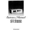 PIONEER CT-F600 Service Manual PIONEER CT-F600 Service Manual