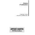 ARTHUR MARTIN ELECTROLUX CM6375-1 Owners Manual ARTHUR MARTIN ELECTROLUX CM6375-1 Owners Manual