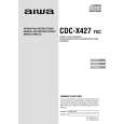 AIWA CDC-X427 Owners Manual AIWA CDC-X427 Owners Manual