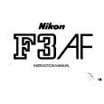 NIKON F3AF Owners Manual NIKON F3AF Owners Manual